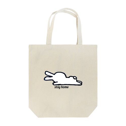 ステイホームウサギ Tote Bag