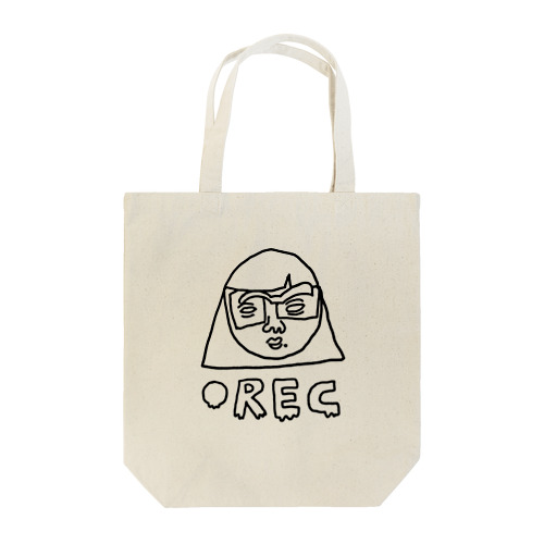 REC (トートバッグ_Black) Tote Bag