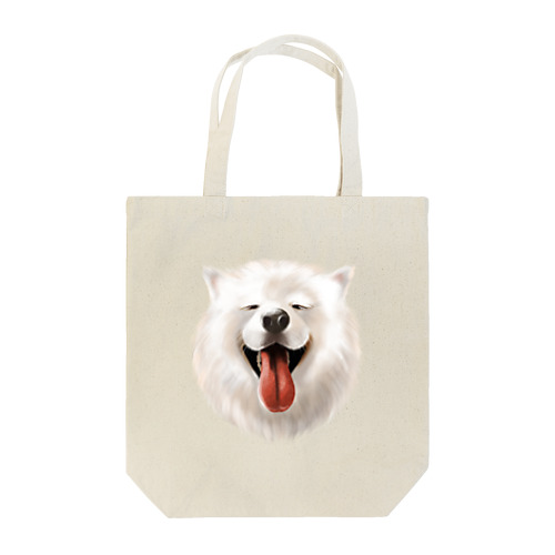 サモエドさくら（幸せそうな表情） Tote Bag