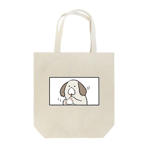 おにぎりにぎにぎワン Tote Bag