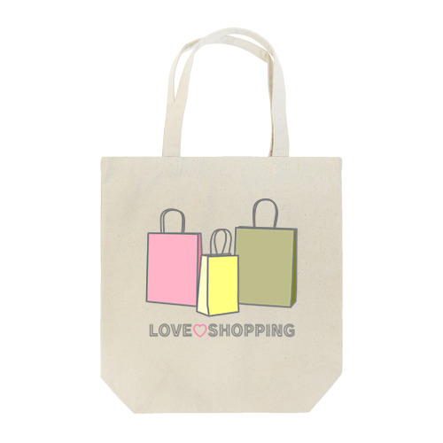 紙袋 LOVE SHOPPING Tote Bag