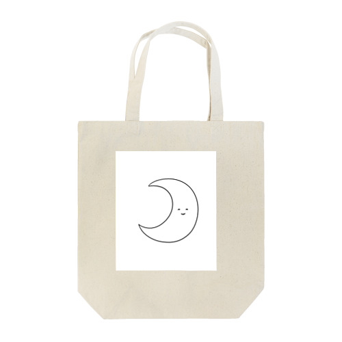 うけてる月 Tote Bag