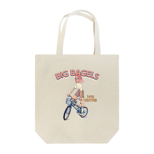 "big bagels" トートバッグ