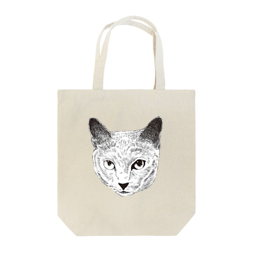 ロシアンブルー猫 Tote Bag