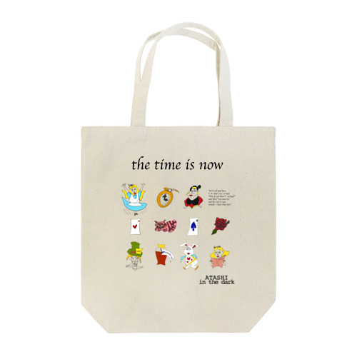 the time is nowシリーズ Tote Bag