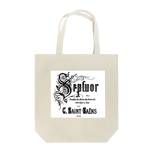 Saint-Saëns / Septuor Tote Bag