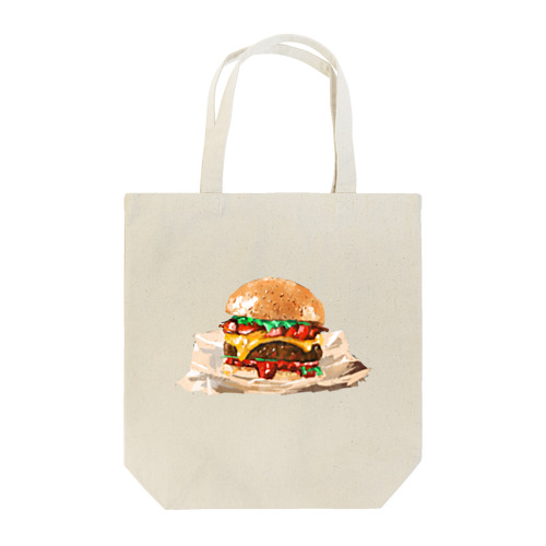 ハンバーガー -hamburger- トートバッグ