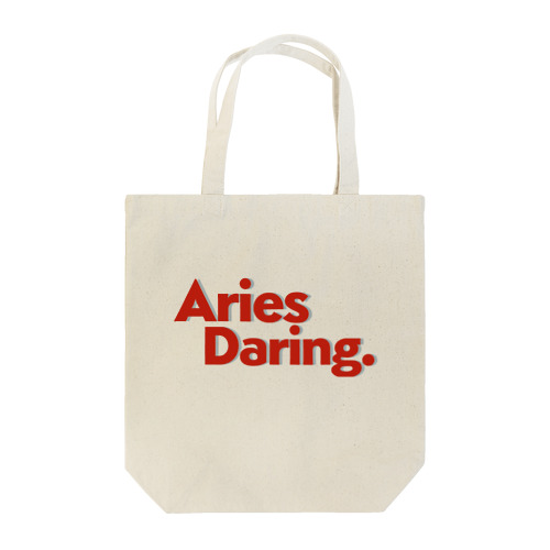 【牡羊座】Aries Daring.(牡羊座は大胆だ) トートバッグ