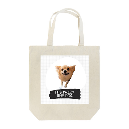 It’s fazzy the dog Tote Bag