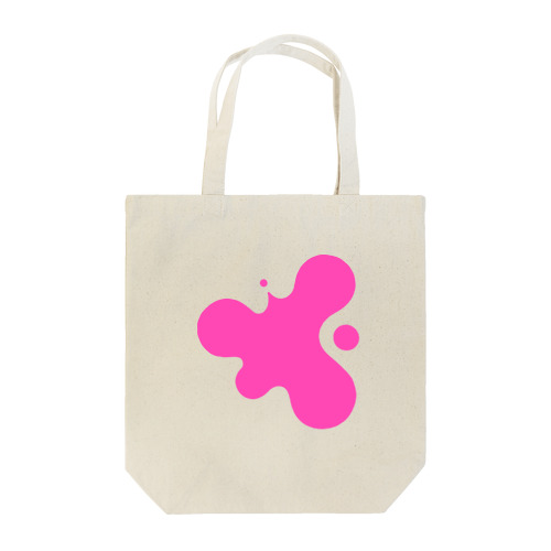 ピンク絵の具 Tote Bag