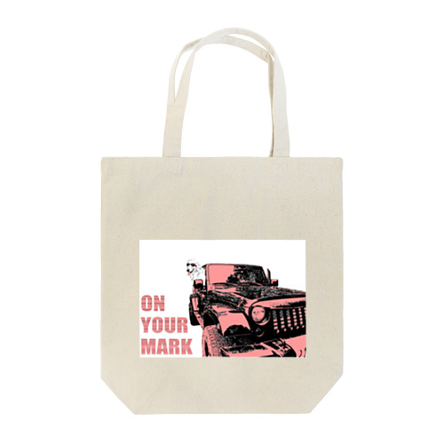 ON YOUR MARK Tote Bag