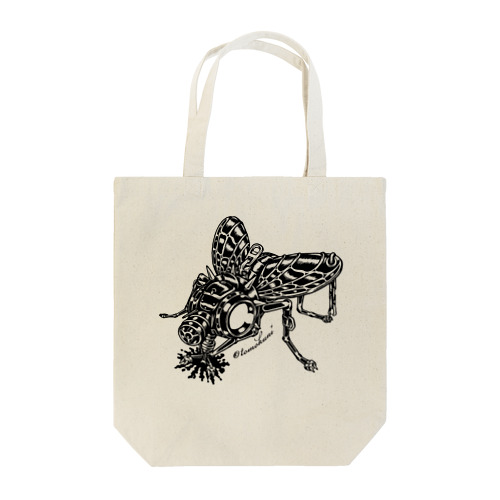 Animalia Kinky “ Black Fly ” Tote Bag