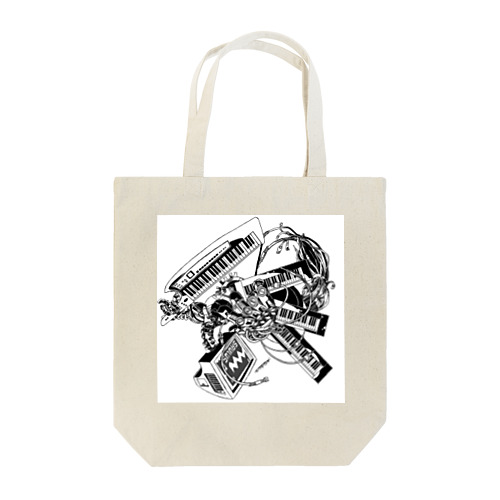 【ROCKOLOID SAULUS】 type-Synthesizer Tote Bag