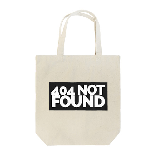 404 not found Tote Bag