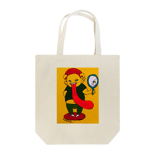 その顔鏡でみてごらんよ！ Tote Bag