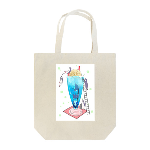 ペンギンフロートプール Tote Bag