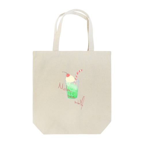 みんな大好き★メロンクリームソーダ🍈 Tote Bag