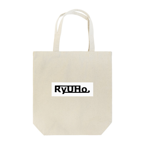 RyUHo. ホワイト トートバッグ