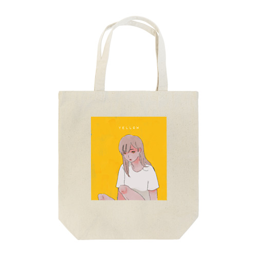 黄色の女 Tote Bag