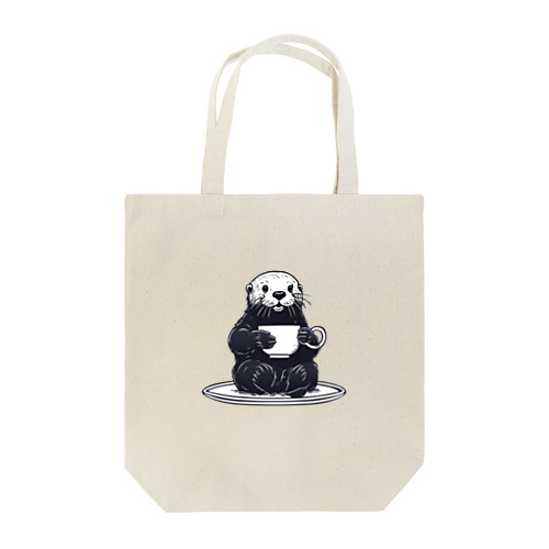 ラッコティータイム Tote Bag