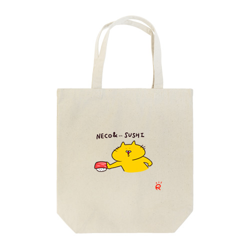 ネコand寿司 Tote Bag