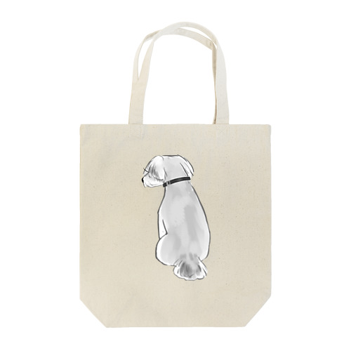 シュナウザーの後ろ姿 Tote Bag