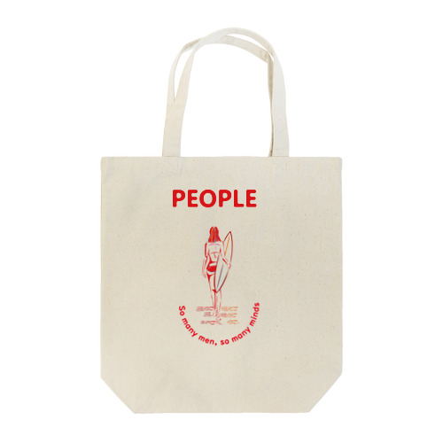 people トートバッグ