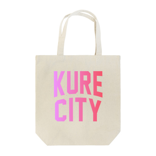 呉市 KURE CITY Tote Bag