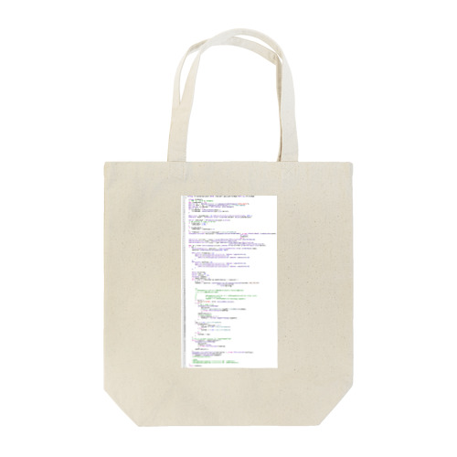 ソースコード(Objective-C) Tote Bag