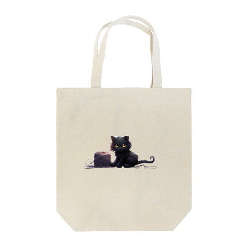 黒猫ちも Tote Bag