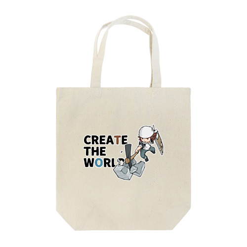 CREATE THE WORLD Tote Bag