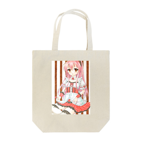 ピンクメイドさん Tote Bag