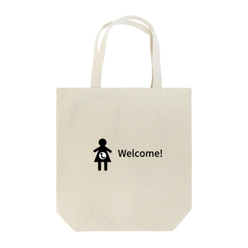 Happy new baby -Welcome- Tote Bag