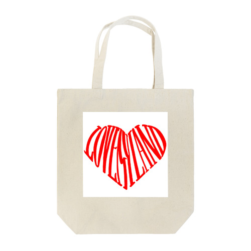 Red Logo Tote Bag