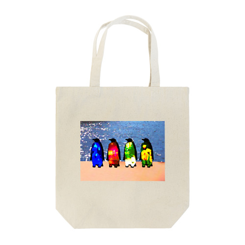 penguins Tote Bag