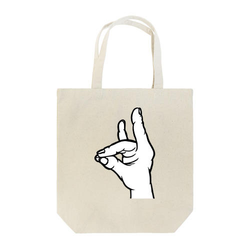 HAND sign 「K」トート Tote Bag