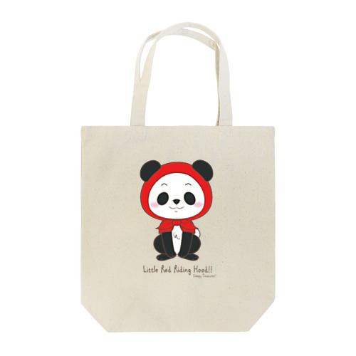 赤ずきん　パンダ Tote Bag