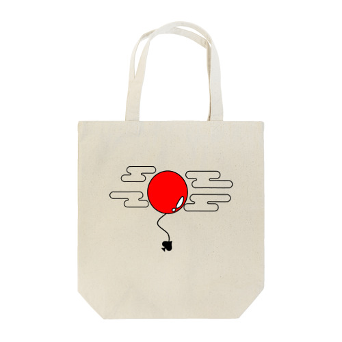 空飛ぶ風船とｽﾍﾟｰﾄﾞ Tote Bag