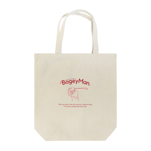 RED【the Bogey Man】 Tote Bag