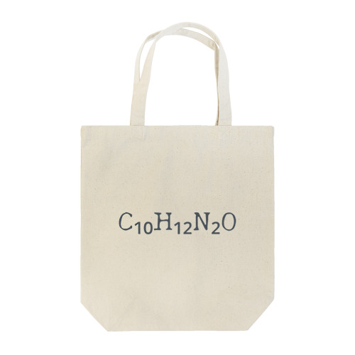 セロトニン_化学式 Tote Bag