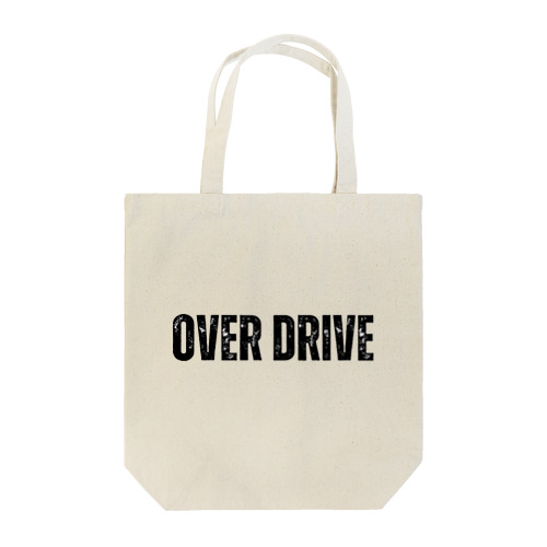 OVER DRIVE トートバッグ
