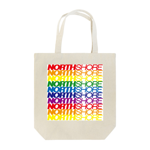 NORTH SHORE rainbow Tote Bag