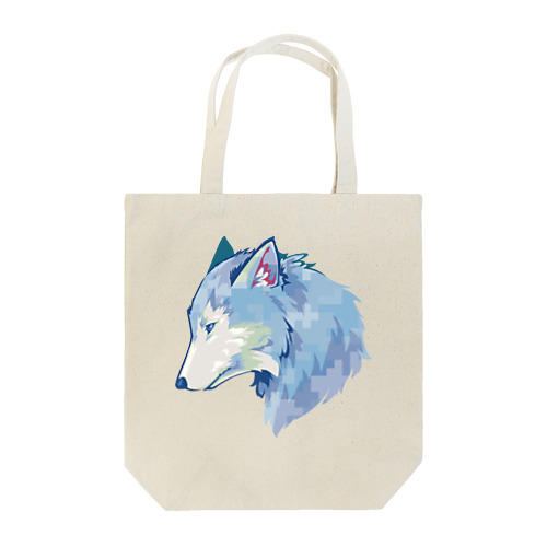 Winter/Wolf Tote Bag