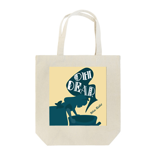 White Rabbit Tote Bag