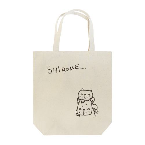 シロメ Tote Bag