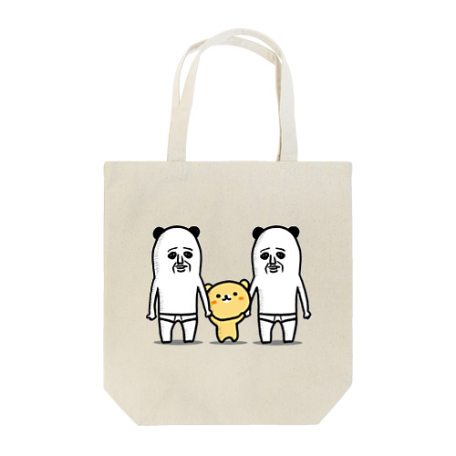 両手におっさん Tote Bag