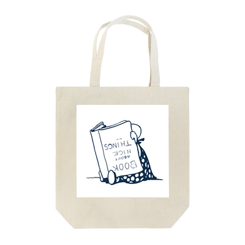 BOOK ABOUT NICE THINGS - The British Library Tote Bag