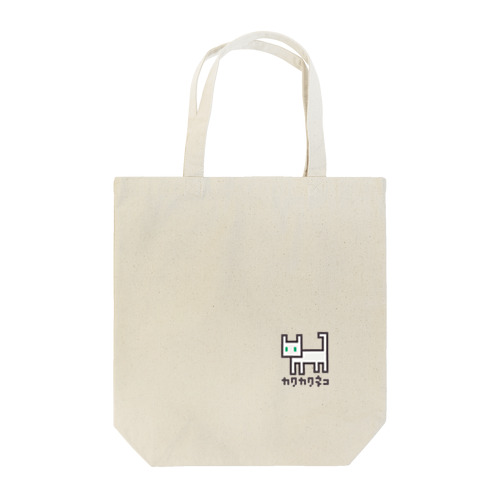 カクカクネコのトートバッグA Tote Bag