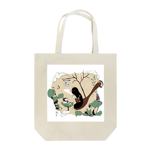 カフェ本の虫 Tote Bag