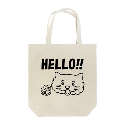 Smile_Cat Tote Bag